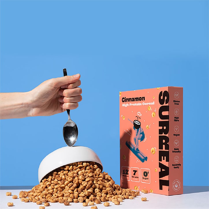 Surreal High Protein Cereal Cinnamon  240g